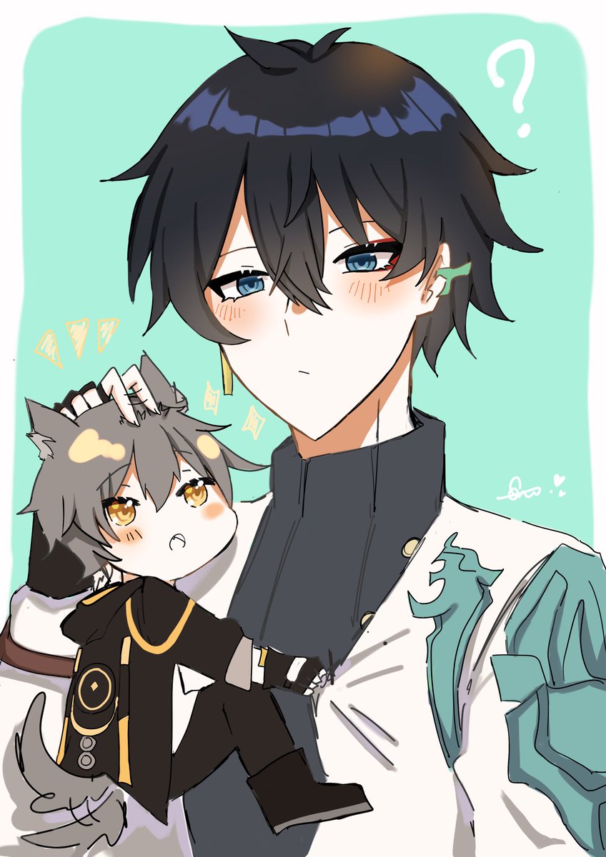 yyuwaa_'s tweet photo. WAN ! 

#danheng  #honkaistarrail  #Caelus  #caeheng https://t.co/6LP0MQz41m