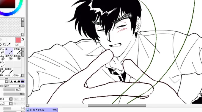 毎回「色塗る前のほうが良かったかもしれない…」となるので色塗り向いてません 