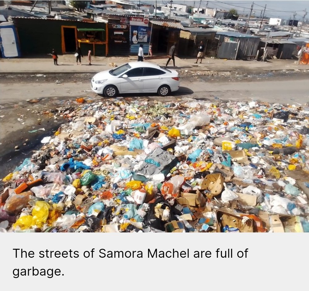 Eusebius's tweet photo. 'Freedom Day in Philippi: gunshots, robberies, and piles of rubbish'

Crime has free rein in one of Cape Town’s poorest suburbs

READ: 

https://t.co/otfb0rzrVY https://t.co/8fJbJfIelV