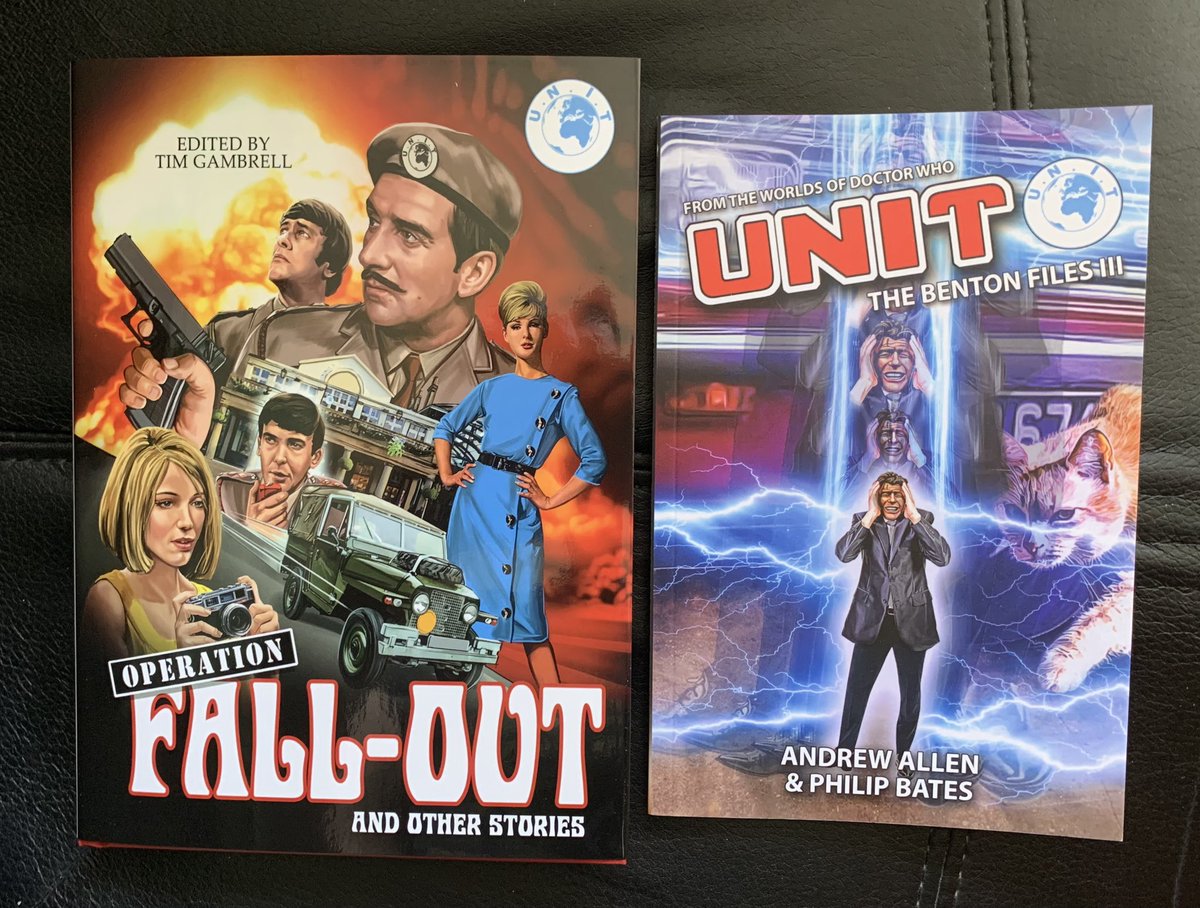 LsVerse's tweet photo. Arriving on pre-order doormats, UNIT: Operation Fall-Out & Other Stories (hardback) with free Benton Files III.
Benton Files III also available separately, as are paperbacks of Operation Fall-Out and Operation Wildcat & Other Stories
#DoctorWho #UNITFiles Exclusive to @Candy_Jar https://t.co/59uX0frbi1