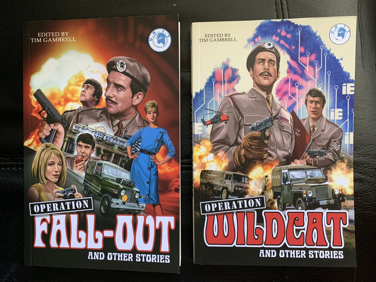 LsVerse's tweet photo. Arriving on pre-order doormats, UNIT: Operation Fall-Out & Other Stories (hardback) with free Benton Files III.
Benton Files III also available separately, as are paperbacks of Operation Fall-Out and Operation Wildcat & Other Stories
#DoctorWho #UNITFiles Exclusive to @Candy_Jar https://t.co/59uX0frbi1