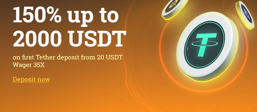 Grt up to 2000 USDT on the first deposit at BSpin Crypto Casino

Join ➡️ 

        &#160;&#160; &#160; &#160;