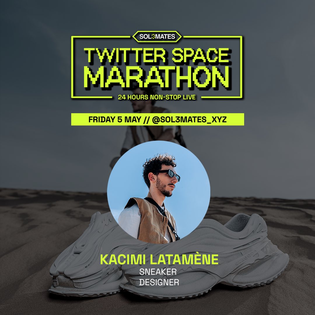 The master mind behind Sirocco 🌪️🖤

Join us for a chat with <a href="/kacimi_latamene/">kacimi_latamene</a> and <a href="/KacimiMessaouda/">Messaouda KACIMI</a> 

Thursday, 5th of May 📅 
12pm CEST 🕰️

Set your reminder now:
x.com/i/spaces/1BRJj…