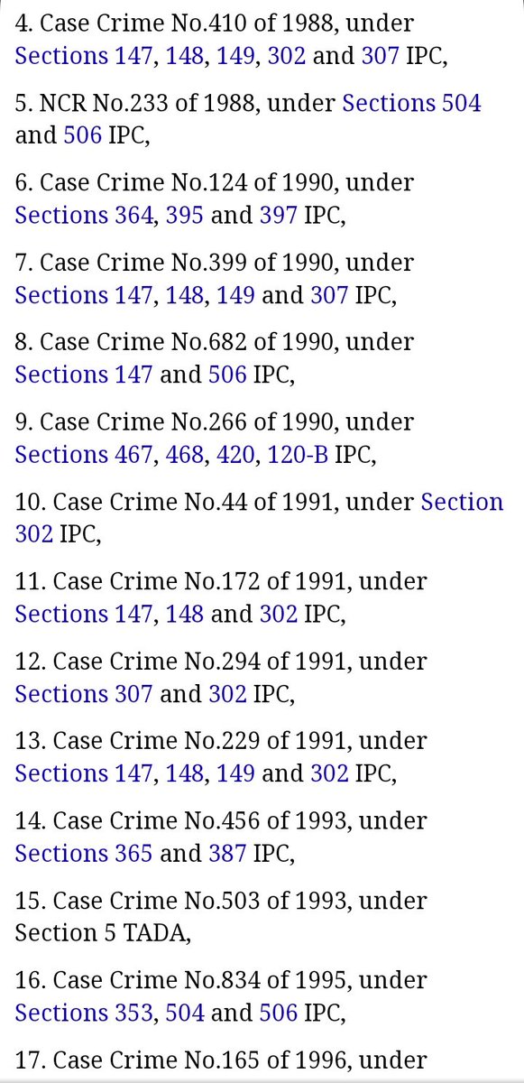 Vishalphhc's tweet photo. @Gabbar0099 Allahabad High Court

Mukhtar Ansari vs State Of U.P.
 19 July, 2022
Bench: Dinesh Kumar Singh

Case :- CRIMINAL MISC. BAIL APPLICATION No. - 1776 of 2022 https://t.co/Tth16SrYEQ