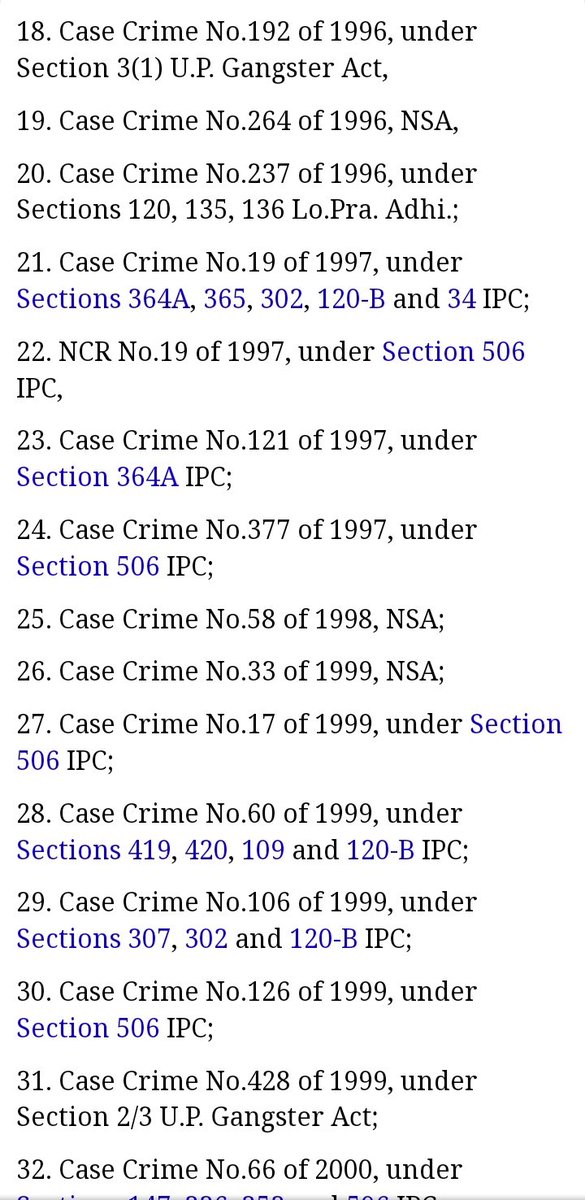 Vishalphhc's tweet photo. @Gabbar0099 Allahabad High Court

Mukhtar Ansari vs State Of U.P.
 19 July, 2022
Bench: Dinesh Kumar Singh

Case :- CRIMINAL MISC. BAIL APPLICATION No. - 1776 of 2022 https://t.co/Tth16SrYEQ