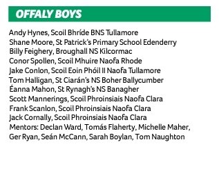 Offaly Cumann Na mBunscol tweet media
