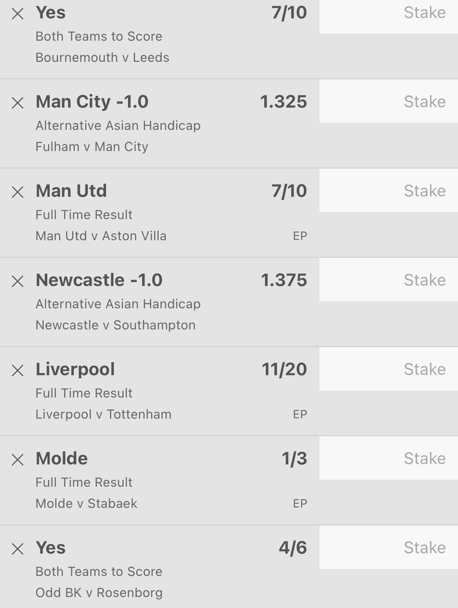 GGeezerTips's tweet image. ⚽️ Sunday Accumulator 

17/1 - Good Luck ❤️
