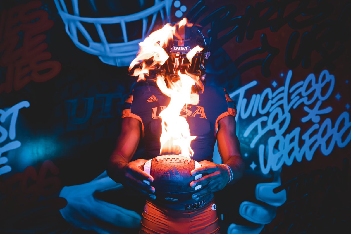 KedrenY's tweet photo. Enjoyed my official visit at UTSA! I appreciate the hospitality from the coaches and staff. @UTSAFTBL @CoachTraylor @Coach_Griffin_ @CoachTimYoder @CoachJP3 @CoachBurkeJ #210TriangleOfToughness https://t.co/mpbzhaHXid