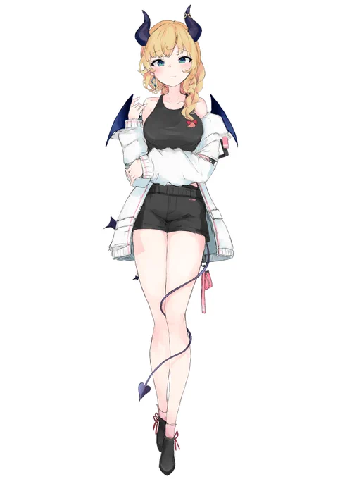 ショートパンツっていいよねっ ていう私利私欲の予想です。  #癒月ちょこ新衣装予想