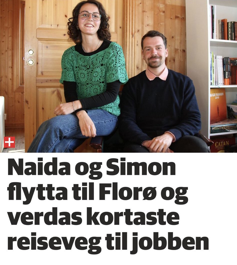 eminaosmandzik's tweet photo. Incredibly proud of my sister and Simon… architectural superstars conquering Norway @Firdaposten https://t.co/HqZwgJ5Bgj