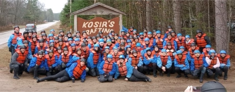 Rafting down the Peshtigo River was yet another an incredible experience for our Adventure Ed program. Thanks to Mike Gedville, Jack Troesch, and Maddie Lyons for leading the way!