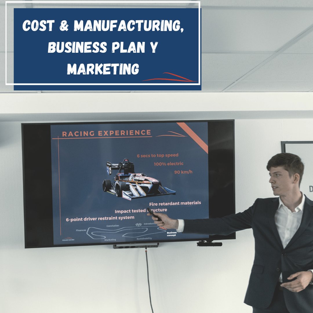 UPMRacing's tweet photo. ¿Quieres saber a qué se dedica nuestra división de Cost &amp; Manufacturing, Business Plan y Marketing?

Entonces, ¡no te pierdas este hilo!👇 https://t.co/Ivwetumr5f
