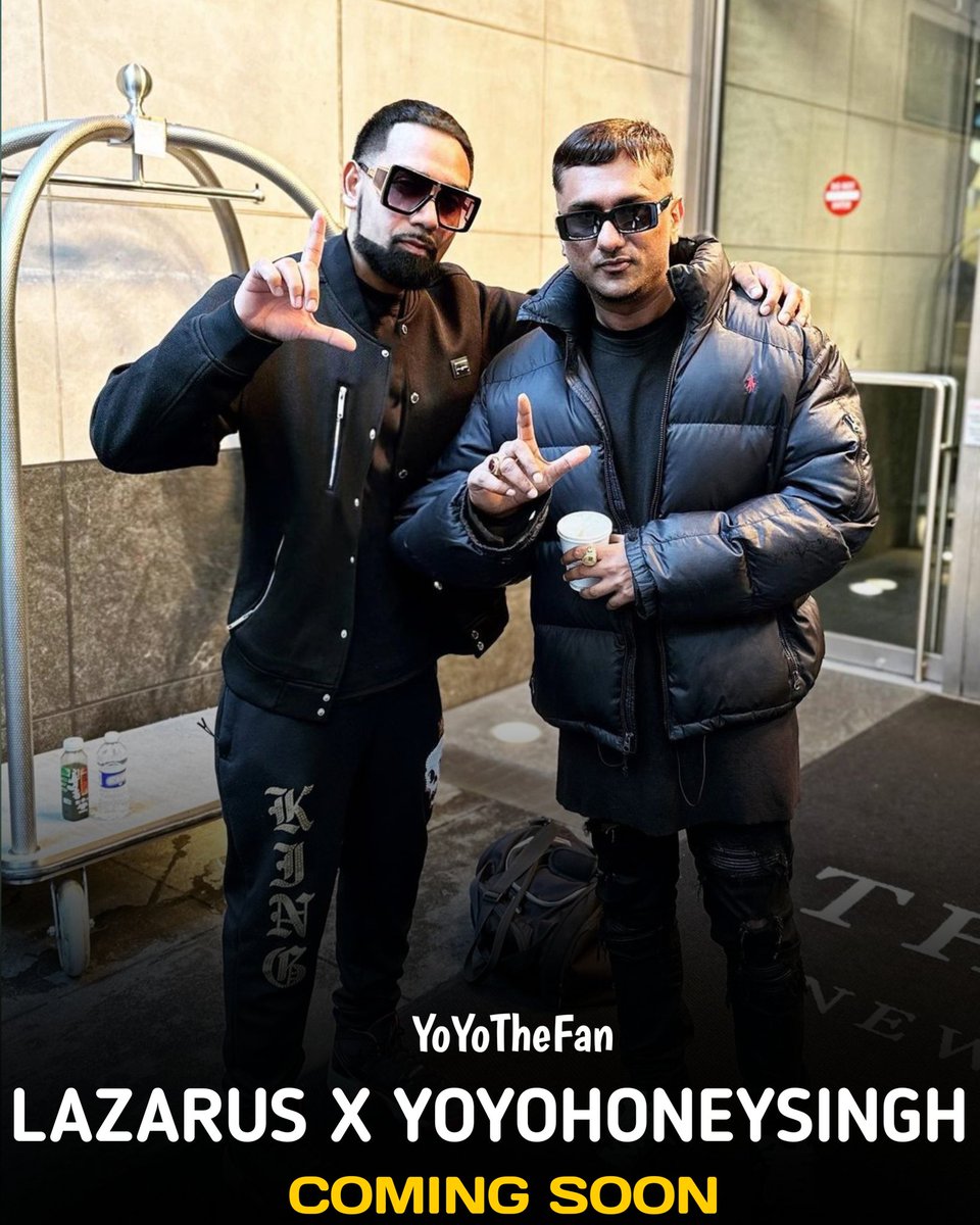 yoyothefan's tweet photo. Lazarus X Yo Yo Honey Singh 🔥 #YoYoHoneySingh #Lazarus #YoYoTheFan https://t.co/lPxmtM669n