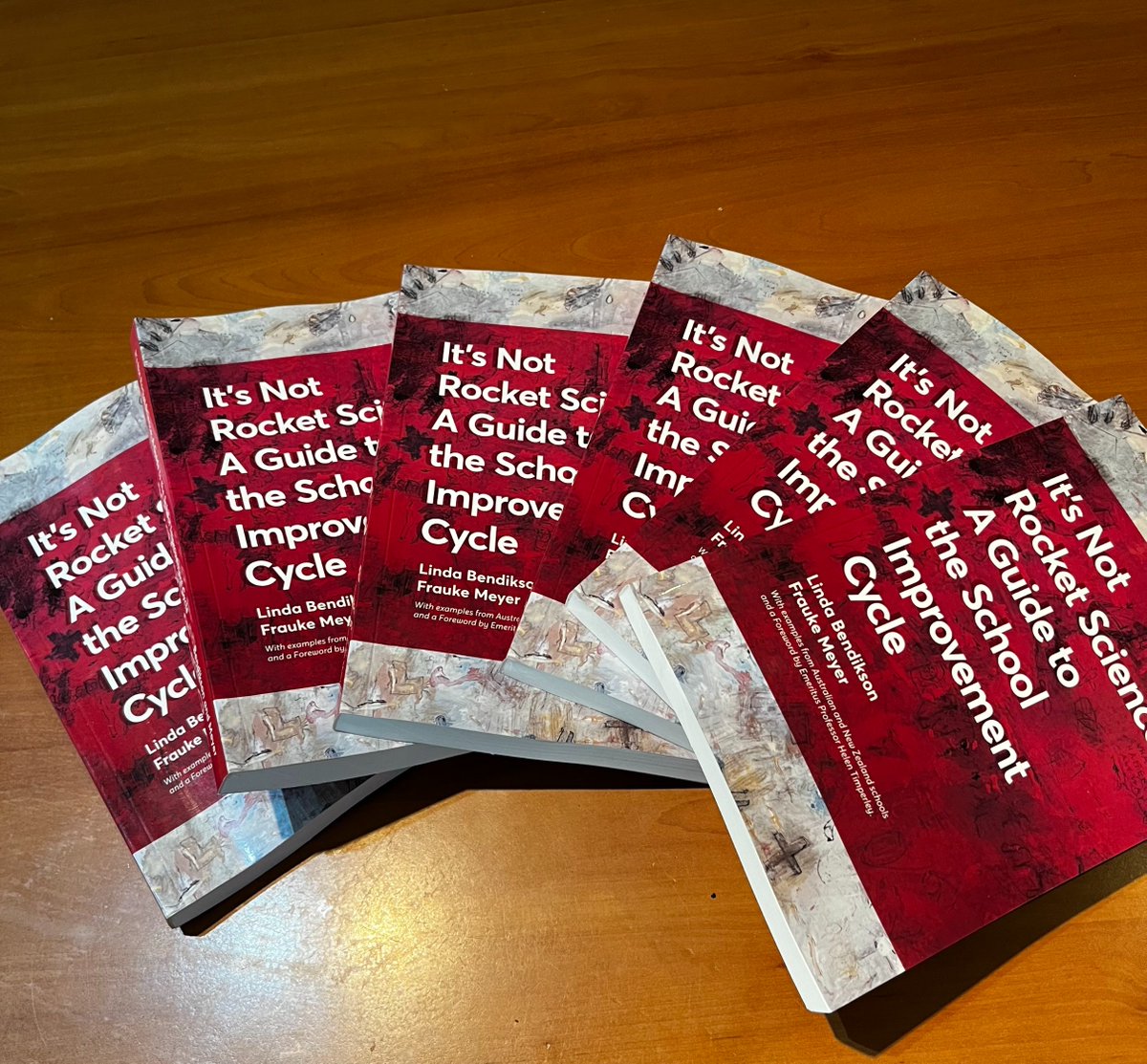 A picture speaks 1000 words they say. My review of <a href="/LindaBendikson/">Linda Bendikson</a> book-"It's Not Rocket Science: A Guide to the School Improvement Cycle"-now a copy 4 each L/Ship Team member.Virtually step by step guide to SI, &amp; highlighting areas of concern pitfalls that can occur. Highly rec.