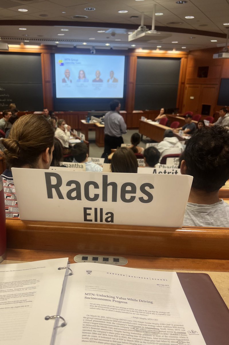 Dr. Raches Ella (@rachesella) on Twitter photo My last #MBA class <a href="/HarvardHBS/">Harvard Business School</a>
500 cases spread across 4 Semesters! What a journey! My last #MBA class <a href="/HarvardHBS/">Harvard Business School</a>
500 cases spread across 4 Semesters! What a journey!