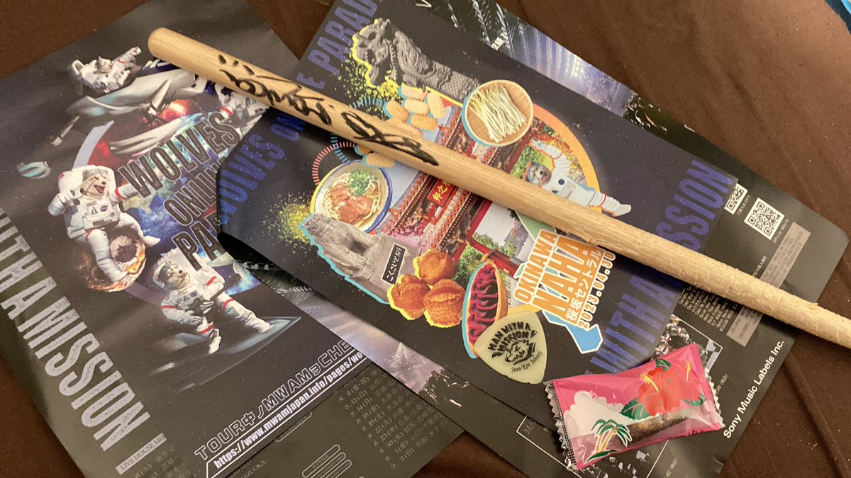 floyd_skullring's tweet image. とりあえず自慢していいっすか？
 #桜坂セントラル
 #MWAMTOUR  #WOP  #マンウィズ
 #ジャンケン  #リブ  #タナパイ