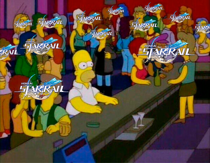 Así me siento con tanto Honkai en mi TL