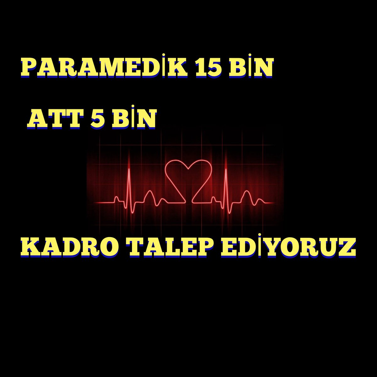 ATTNETT112's tweet photo. Adil bir şekilde sağlık istihdamının yapılması 
Meslek tanımlarının iyileştirilmesi
Taşeron sorununun çözülmesini talep ediyoruz. Biz birlikte güçlüyüz. 
@tcbestepe
@drfahrettinkoca
@saglikbakanligi
#OyumSağlıkAtamasına https://t.co/ZAjTGHvq22