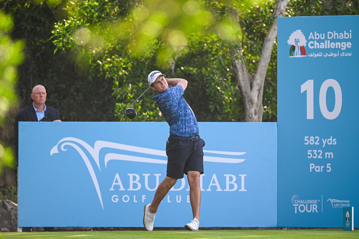 Tied 7th this week at the Abu Dhabi Challenge. Great round of 63 this morning to finish strong at @abudhabigolfclub 🔥🔥