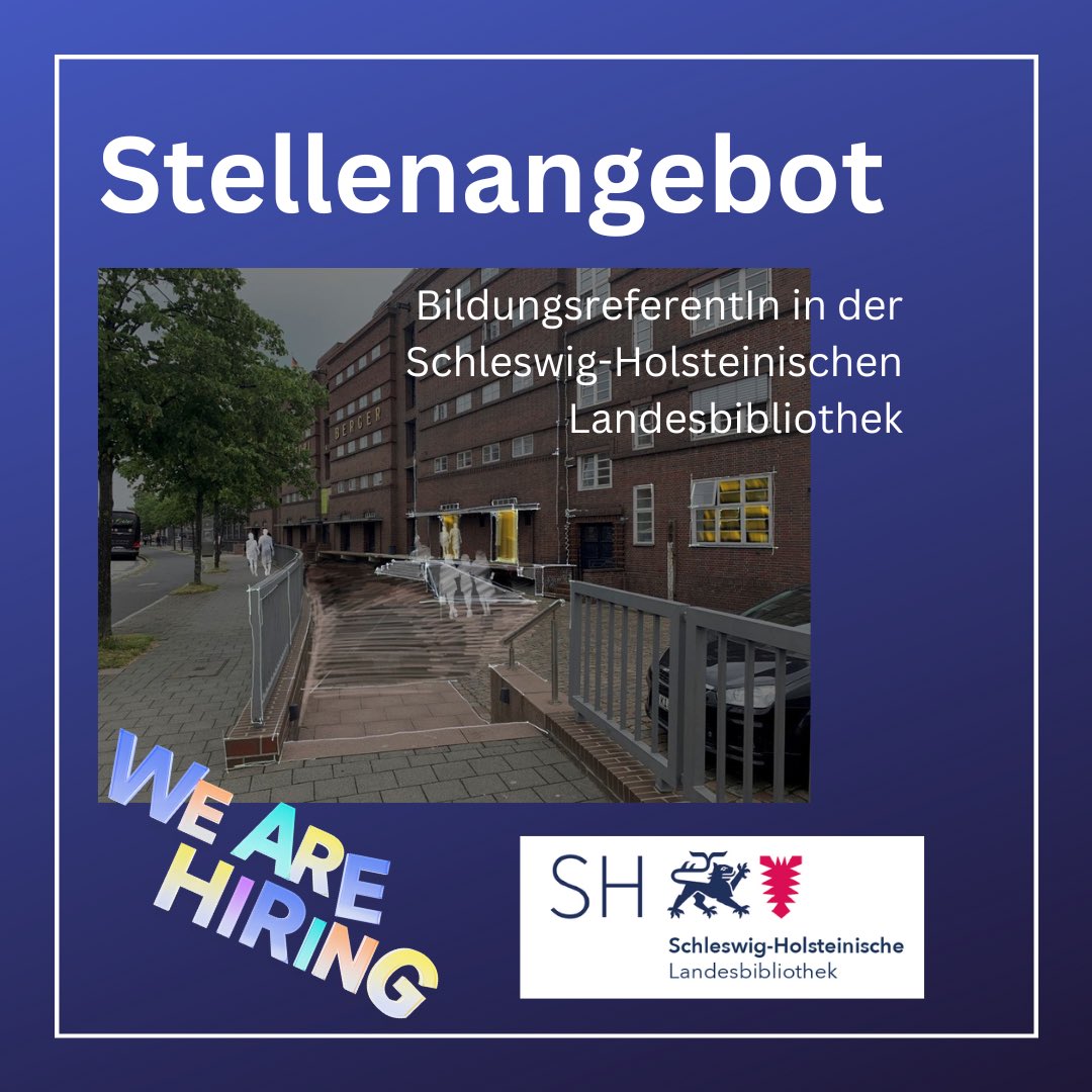 KollegIn gesucht: Wir sammeln, was mit Schleswig-Holstein, Geschichte und Kultur zu tun hat. Wir unterstützen die Kultur bei der Digitalen Transformation. Wir freuen uns über BewerberInnen, die zu uns ins Team als BildungsreferentIn kommen. interamt.de/koop/app/stell…