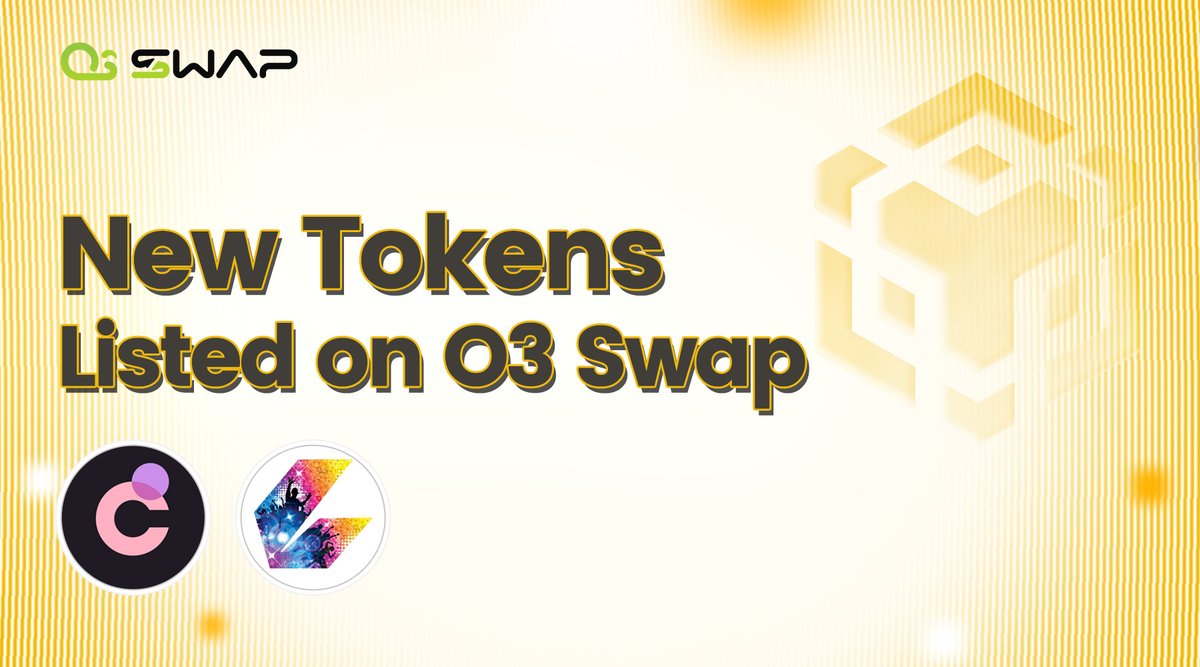 OMOSwapX's tweet photo. New tokens on #O3Swap: $CHR and $CEEK on #BNB Chain!

@Chromia is a public #blockchain built with both devs and users in mind.

@CEEK is a #metaverse that connects creators and fans in virtual worlds.

One-stop shop for swapping, bridging and gas at https://t.co/gpxCSBfh9L! https://t.co/wX0Sn8lGbq