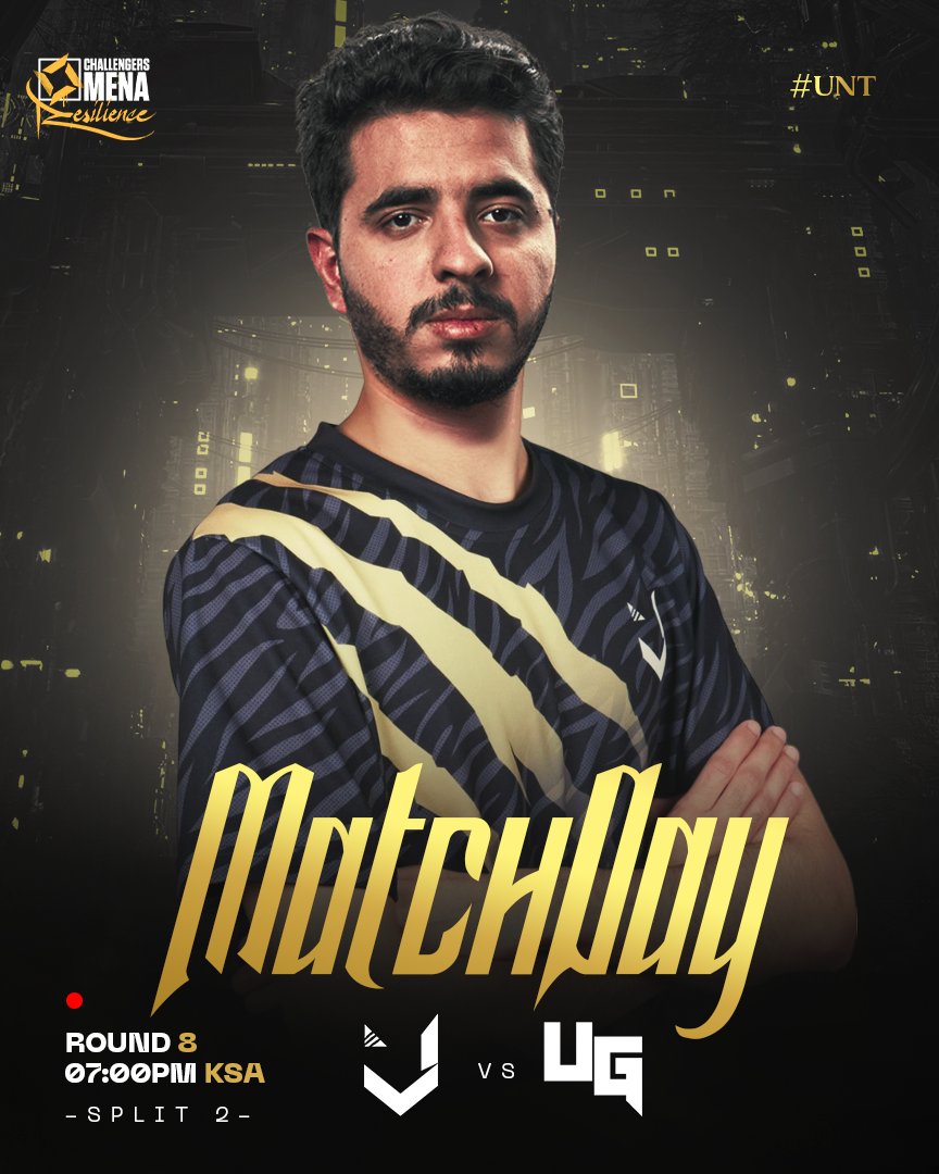 ⚔️ Split 2 ROUND 8⚔️

🆚:  @Underground_gg 
 
📺: twitch.tv/valorantesport…
📺: twitch.tv/Rub1ck

 🕙: 7 PM KSA Time   

 #WeAreTheSeekers | #VEIP23 | #UNTY | #UNT |