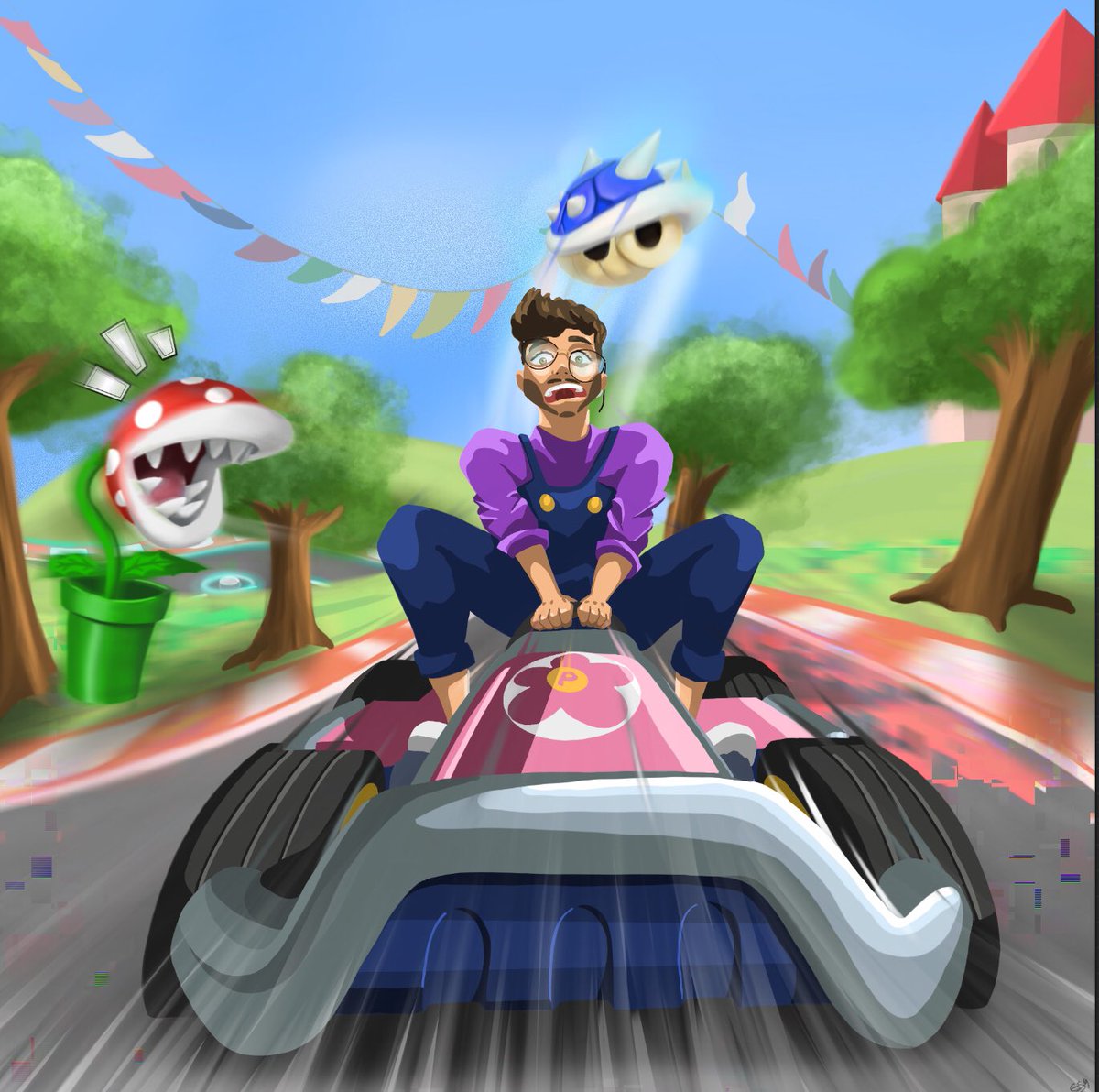 poncefleur's tweet photo. TOURNOI MARIO KART (avec cadeaux à gagner avant/après tournoi omg hype)

▶️https://t.co/is28GifCeU

Insta de l'artiste : Jiy__art https://t.co/xR6hWdEmXX