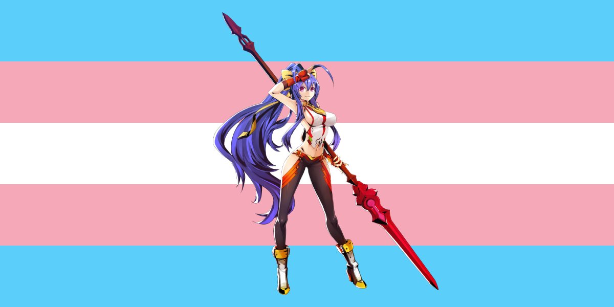 Mai Natsume (BlazBlue) is trans because the writer fucking said so!