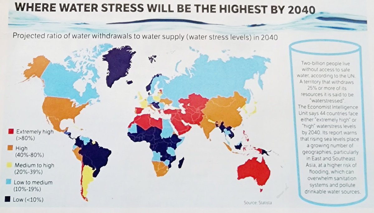 Water stress is becoming one of the most dramatic consequences of the way we deal with environmental regeneration. Parts of North Africa are particularly exposed, and so are Eritrea, Namibia,  Botswana, and South Africa. <a href="/FinancialMailSA/">FM.co.za</a>