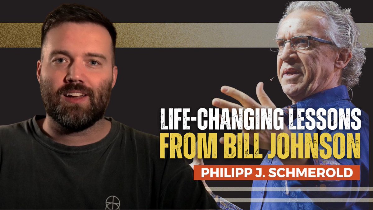 WHAT I LEARNED FROM BILL JOHNSON 10 YEARS AGO 🔥

youtu.be/2mmfv5jIM5I

🔘Subscribe ⬇️
youtube.com/@philippjschme…

Share with a friend who needs this! 😊 

To financially partner 
philippschmerold.com/give

#Supernatural #Revival #RevivalLifestyle #Spiritual #HolySpirit #HolyGhost…