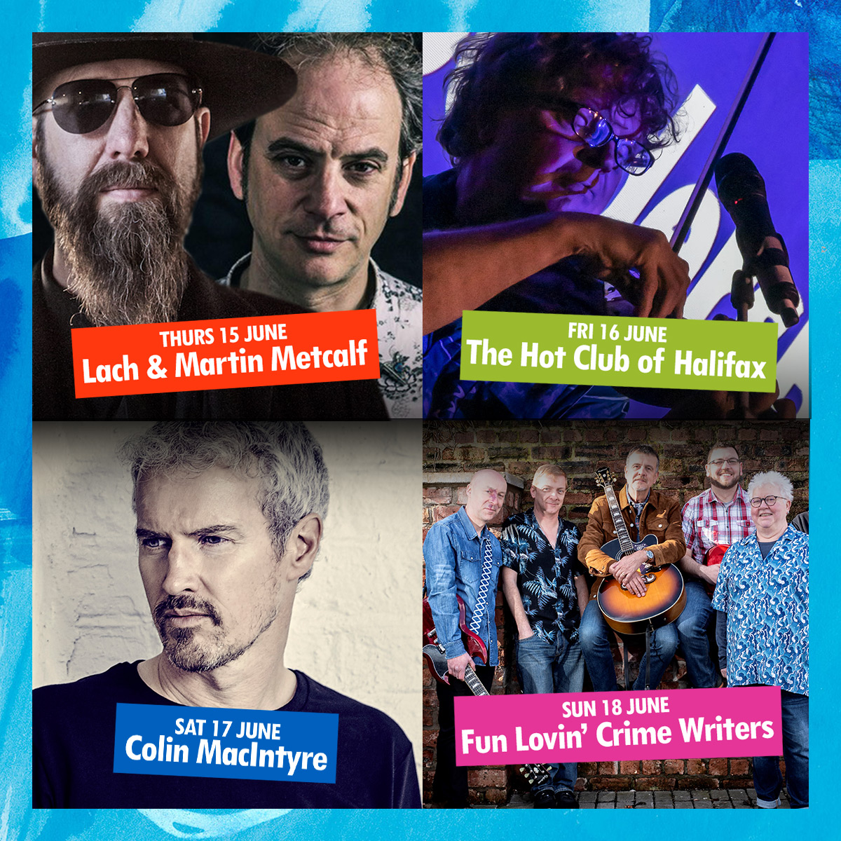 BordersBookFest's tweet photo. There's a kind of Indie, Jazzy, Folkie, Murder on the Dance Floor vibe to music at the festival his year...
TICKETS: https://t.co/oRQufEvOMx https://t.co/wjaDQcSY2B