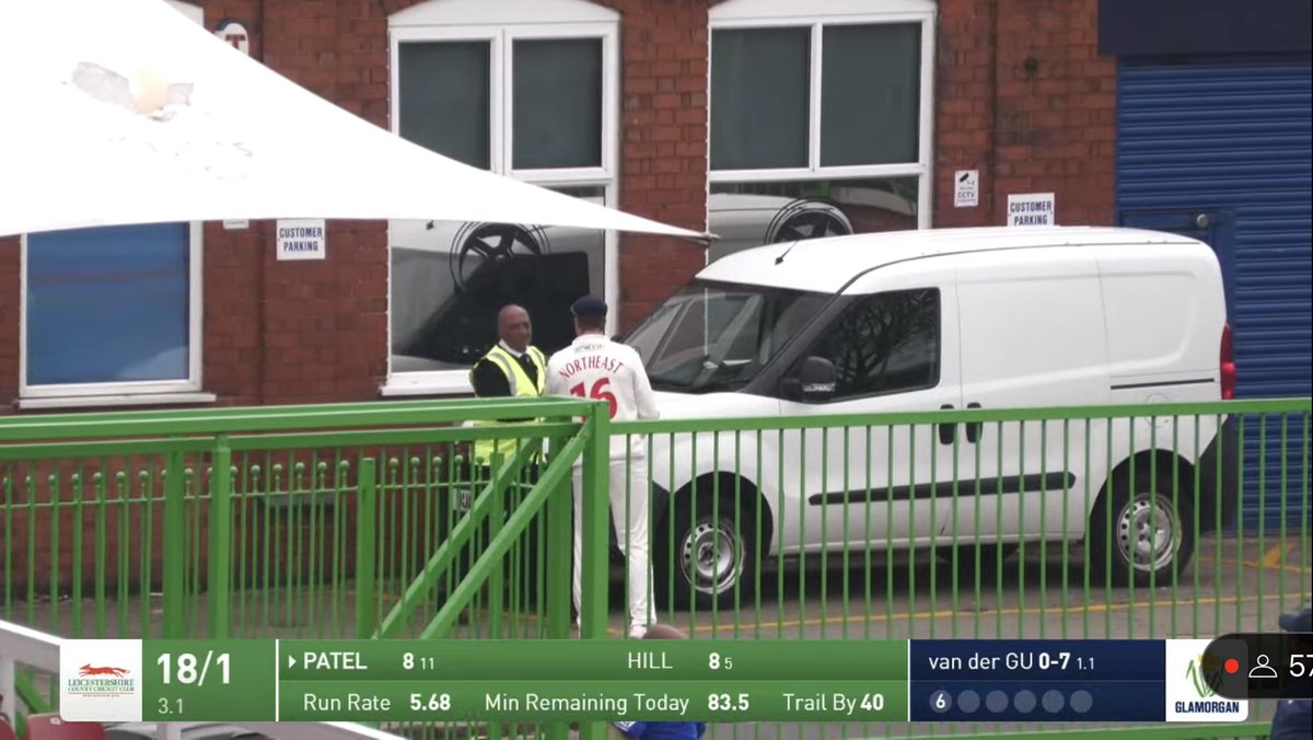 Good work, Mr Steward 😅

Patel (24*) and Hill (14*) have since progressed the score to 40/1 at the end of the twelfth.

🦊#LEIvGLA