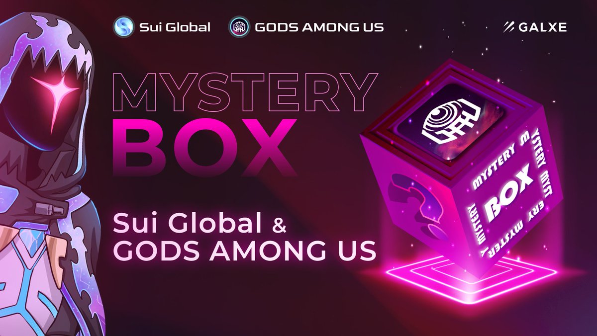 thedailyblock's tweet photo. Sui Global x @godsamongnft 

🔥Mystery Boxes 🔥
✅👉https://t.co/y9Lqmr4ZfJ

🎁10 FREE MINTS
🎁100 WL
🎁50 OG Roles
🎁100 FREE TEZOS NFTS
🎁10 000 ASH tokens (100 x 100)

To get prizes create ticket in Discord https://t.co/KC3lyahVB4 https://t.co/DIJP7u7c9w
