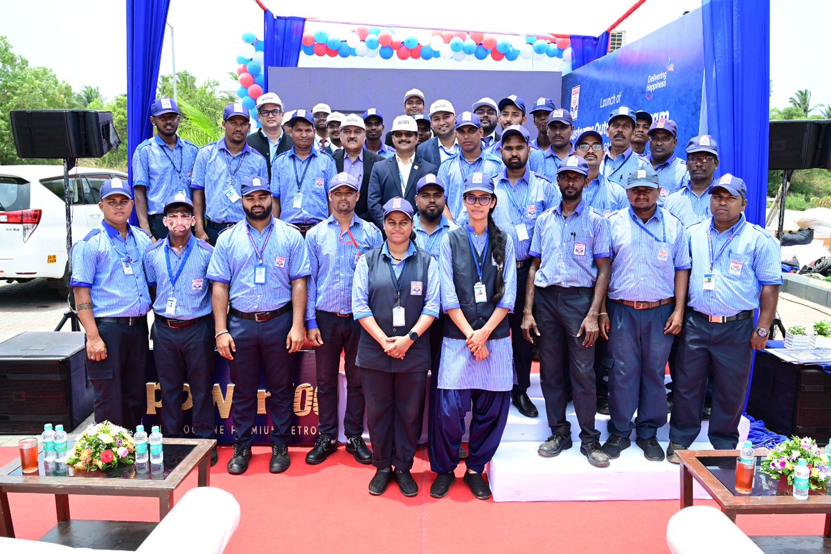 #poWer100,  our high octane #premium #petrol was launched at #Goa by Director-Marketing, Sh. Amit Garg in presence of ED-I&amp;C Sh. Subodh Batra, esteemed customers &amp; officers.

Experience superior anti-knocking properties that improve engine power for faster acceleration and better