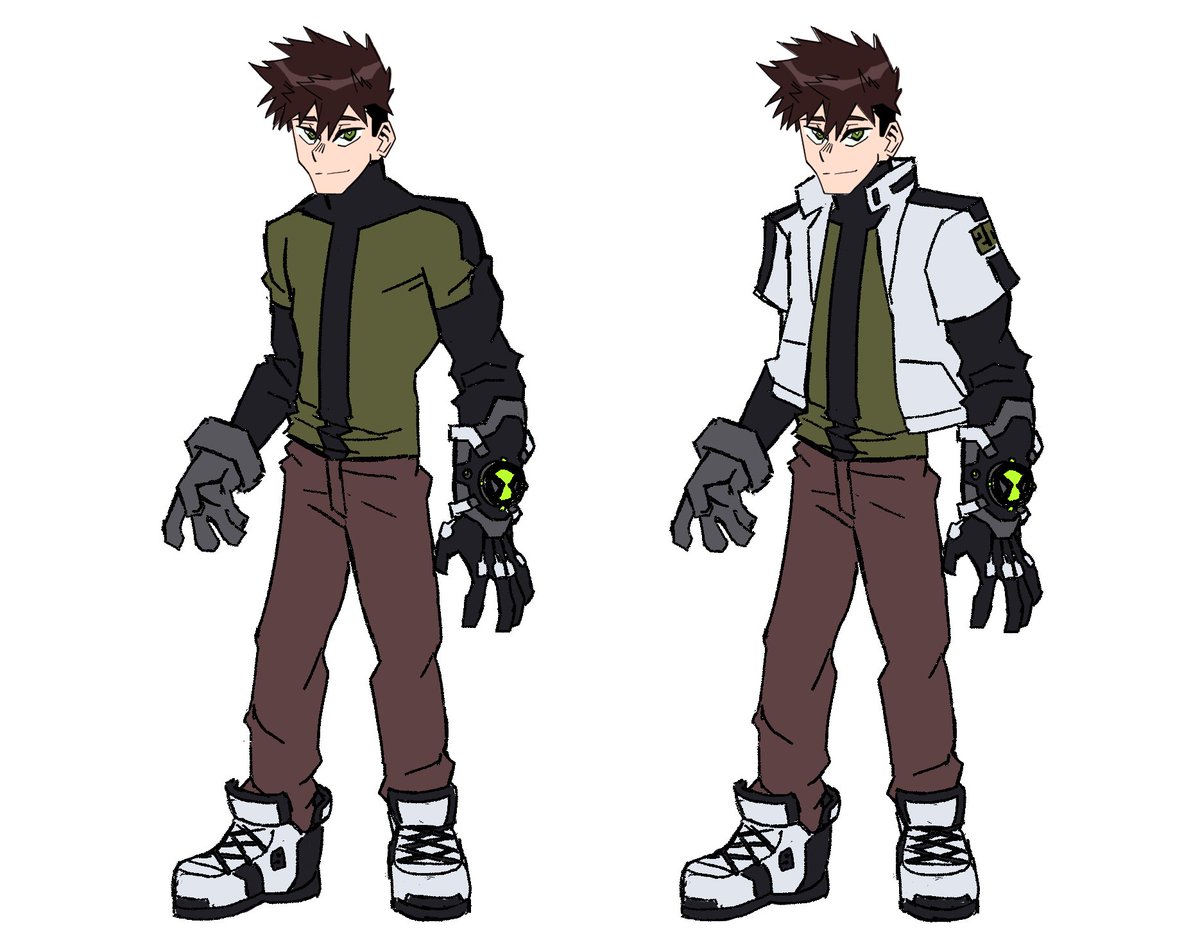 追加検討中 T-BEN❇️さん専用 Revisited my Ben20 design. What do yall think?
