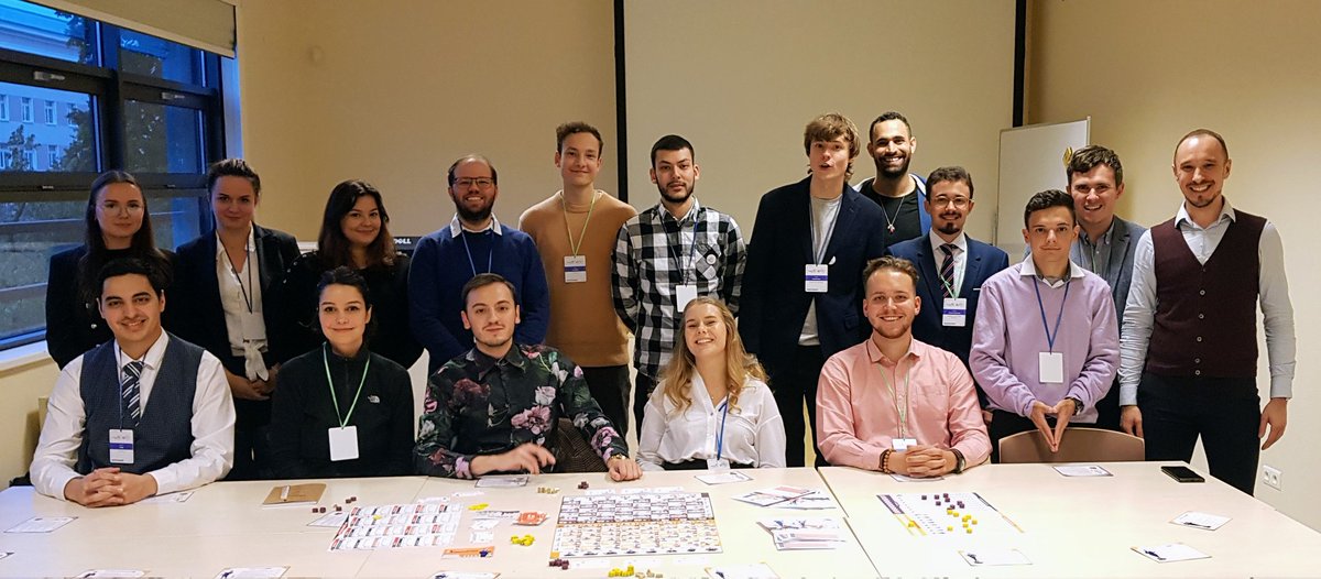 BrexitBoardGame's tweet image. We are proud to cooperate with @beta_europe that is organizing #ModelEuropeanUnion simulations all over EUROPE.

As #BetaEurope celebrates today its 15th anniversary #BETA15th 🎉💫💯🎂, we are happy to recall our past events where #HowToWinBrexit was a proud guest! 

#BETAFamily
