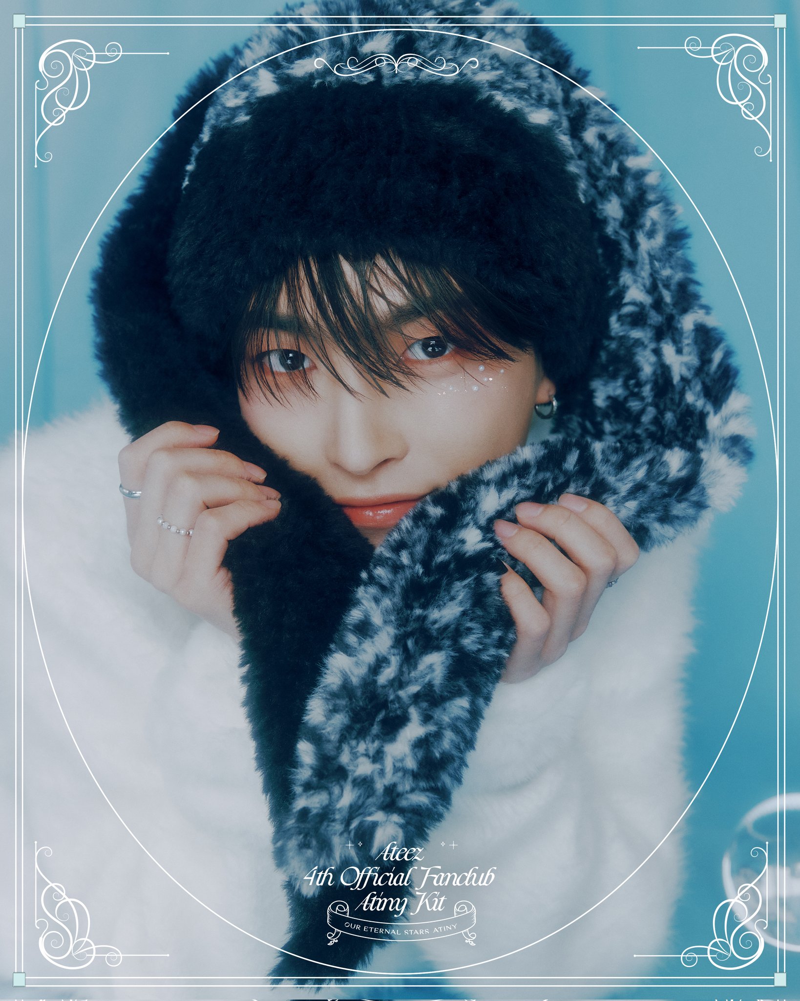 For ATEEZ Choi San | 최산 | 4th ATINY Membership kit — SAN