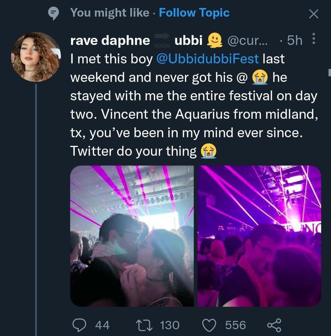 G00BYDOOBY's tweet photo. A year ago today Vincent the Aquarius from Midland Tx became single in the funniest way possible https://t.co/U20yS5IZcw