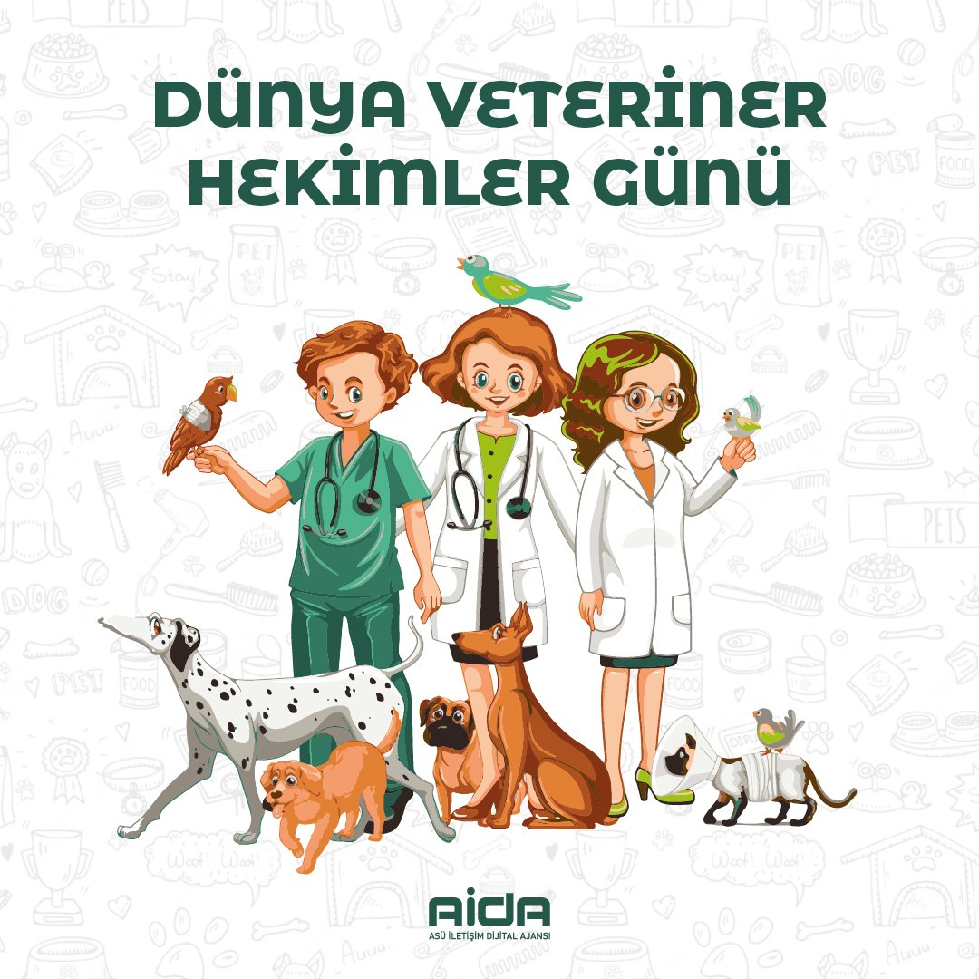 #dünyaveterinerhekimlergünü 🐱🐶🐥