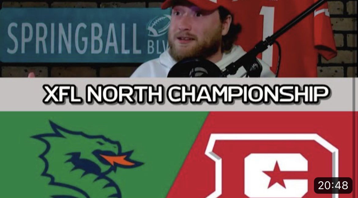 Full XFL North title preview: youtu.be/Lm3JDXCqdAU