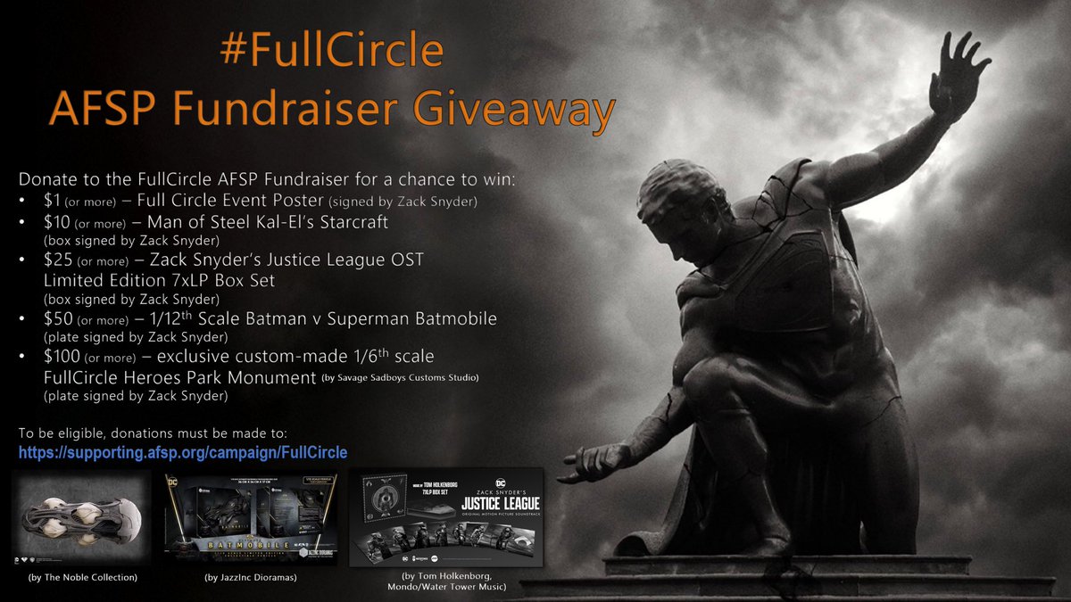 TheNerdQueens's tweet image. Recap of Saturday #FullCircle giveaway winners is here! 

@TheGlriousPicts wins the Batmobile!
@KaroyStephenson wins the Batmobile!
@SupesBatsy wins signed poster!
@etrevino89 wins signed poster!
Chia-Hua Lee wins signed poster!
Dalibor Siven wind signed poster!

Congratulations!
