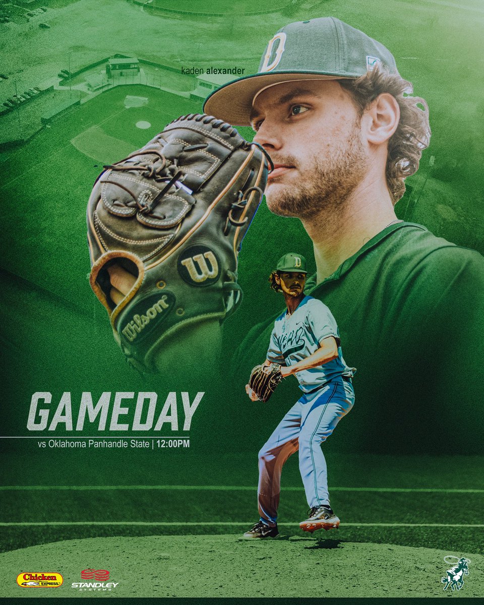 ⚾️𝐆𝐀𝐌𝐄𝐃𝐀𝐘⚾️
#25 USAO goes for the sweep as they close out the regular season at OPSU!

⏰: 12:00 PM
📍: Goodwell, OK
🏟️: Carroll Gribble Field
📊/📺: bit.ly/3Vey6Sh

#DroverNation🐎 x #BleedGreen