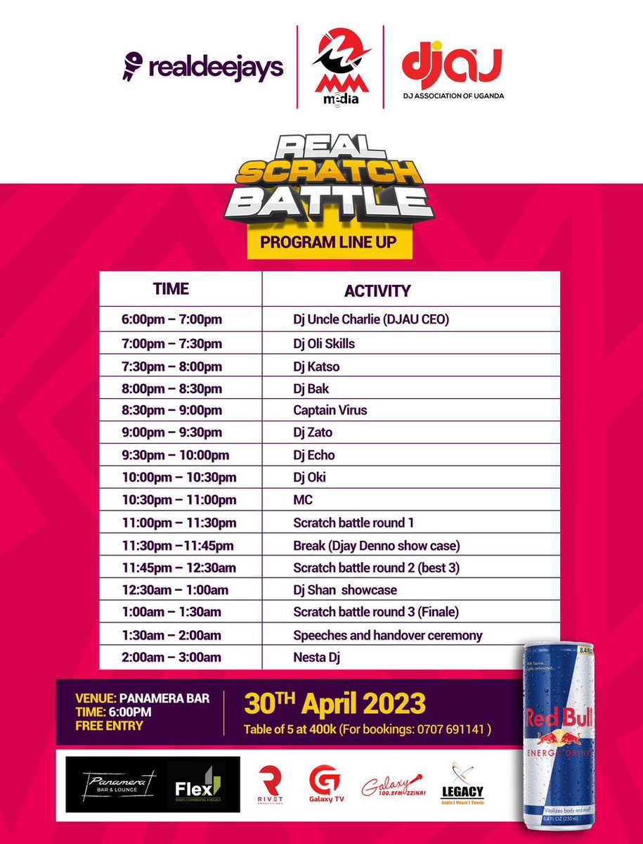 Sheebah933's tweet photo. Itβs surely a good day ππ₯ to have some great time at Panamera bar, our Deejays are more than ready to give you a good time for the #RealScratchBattleFinale.
Come through letβs drink πΊ for the premier league table π€§. https://t.co/uXnbHNgBip