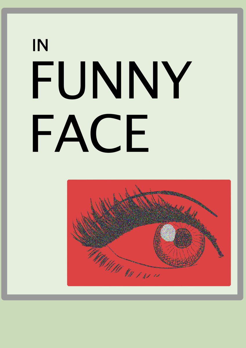 #イラスト　#レトロ　#1950s #illustration #retro #vintage #movie #audreyhepburn  #funnyface #パリの恋人