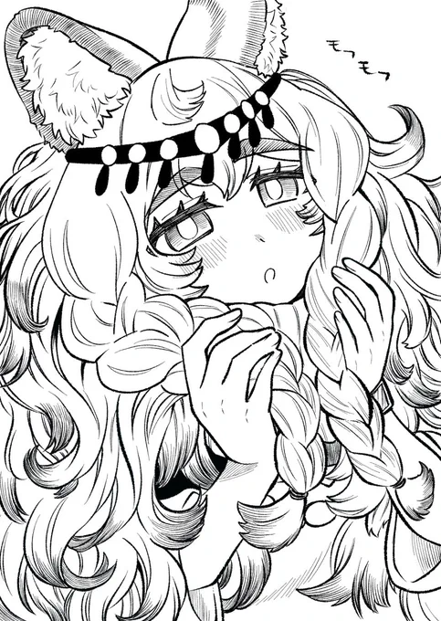 #今月描いた絵を晒そう  アクナイとブルアカ
