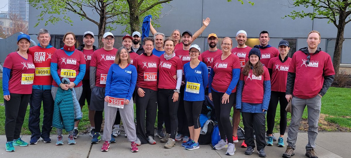gutstorun's tweet photo. The Guts to Run team ready to #runthesauga for @getgutsycanada @getgutsypeel https://t.co/D7xb4YOC7C