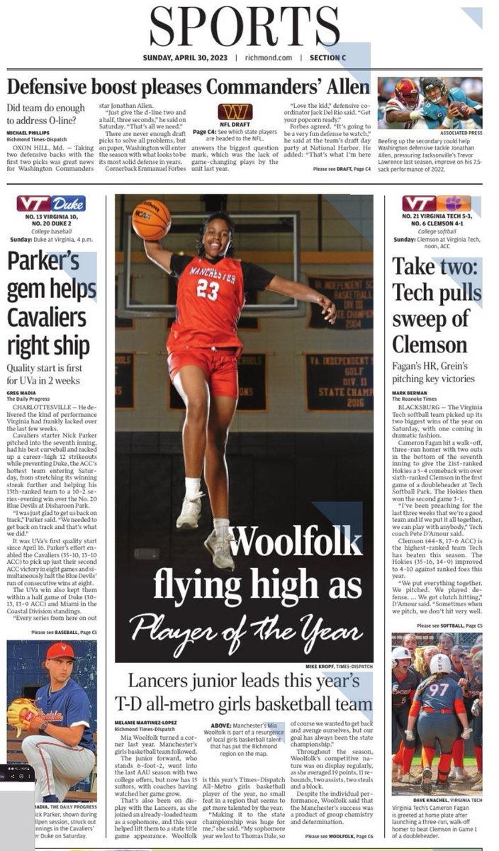 💙🧡👏 <a href="/Miawoolfolk24/">Mia</a> (credit to <a href="/RTDSports/">RTD Sports</a> )