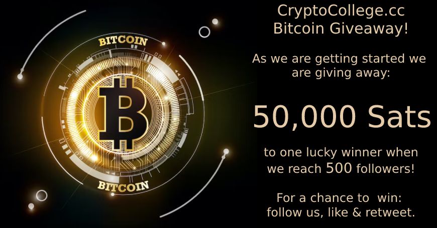 GrowCompendium's tweet photo. #Bitcoin #Giveaway 50,000sats - Follow Like Retweet! Almost there, 75 followers to go!! https://t.co/tlp24BW27c