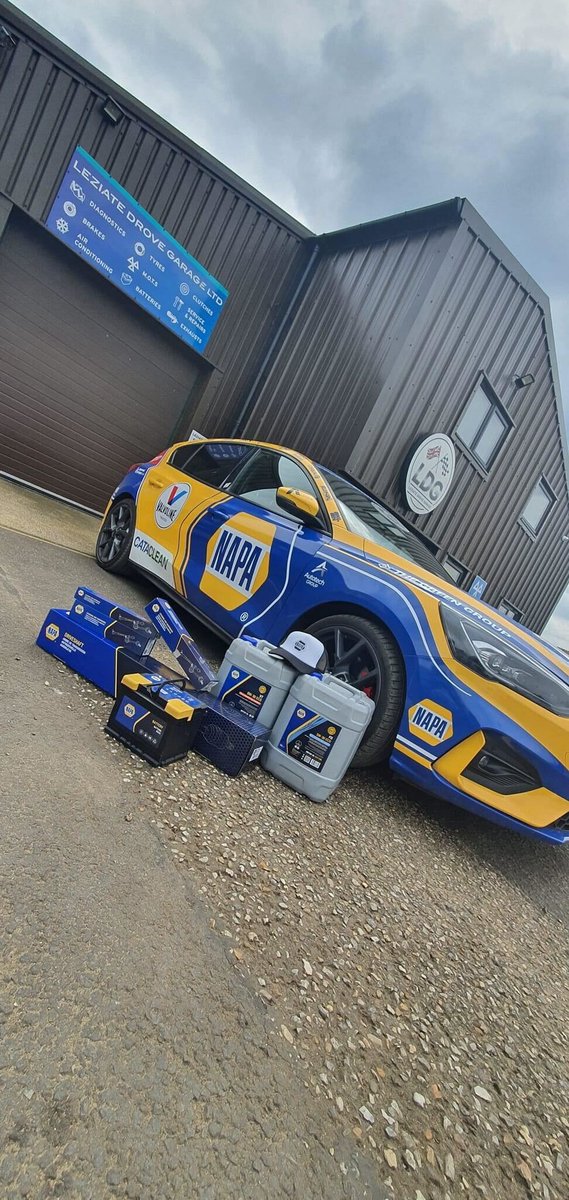naparacinguk's tweet photo. 🔵🟡 #ISpyNAPA 🔍 After a 2023 refresh, our NAPA cars have been on the road visiting customers across the country in their new liveries. Check out some of these amazing shots captured by our sales team 📸👀

Have you spotted one yet? 

#NAPARacingUK #NAPA #NAPACar #FordFocus https://t.co/ETBWaA1cMy