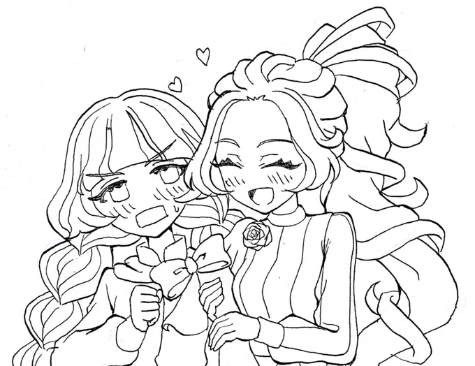 ローズちゃん初描きです🤗